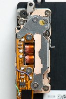 D2H shutter mechanism - face view